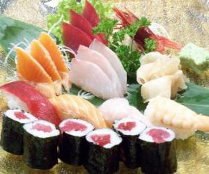 Puzzle Ιαπωνική κουζίνα Sushi